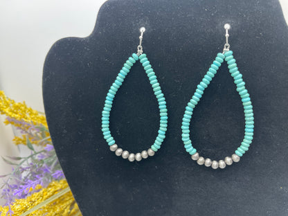 Turquoise Faux Navajo Perl