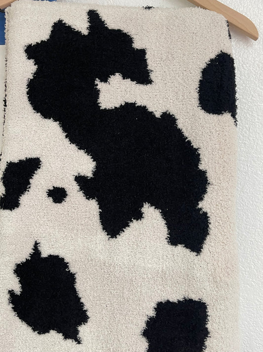 Cow Print Blanket