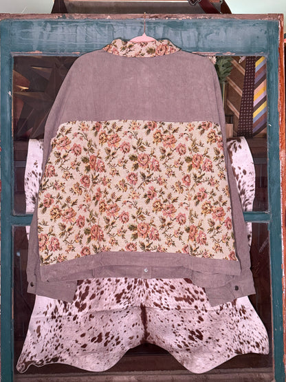 Prairie Rose Corduroy & Tapestry Jacket
