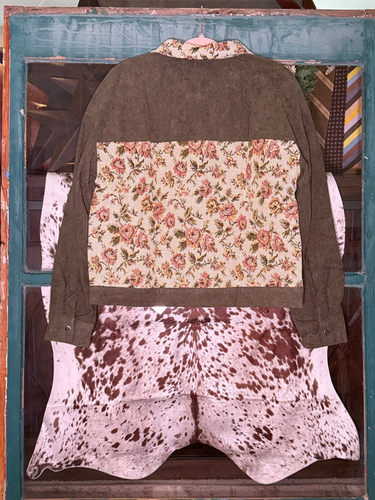 Prairie Rose Corduroy & Tapestry Jacket