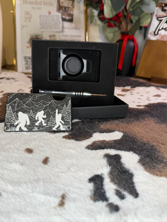 Sasquatch Clip Wallet