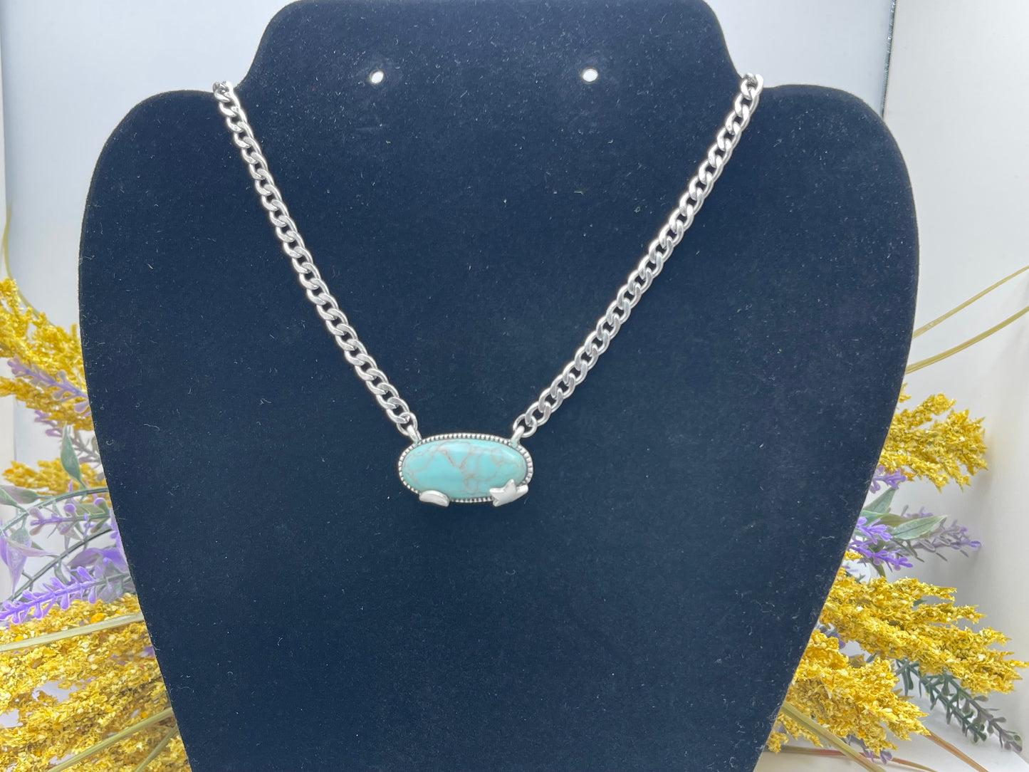 Oval Turquoise