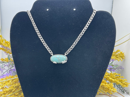 Oval Turquoise