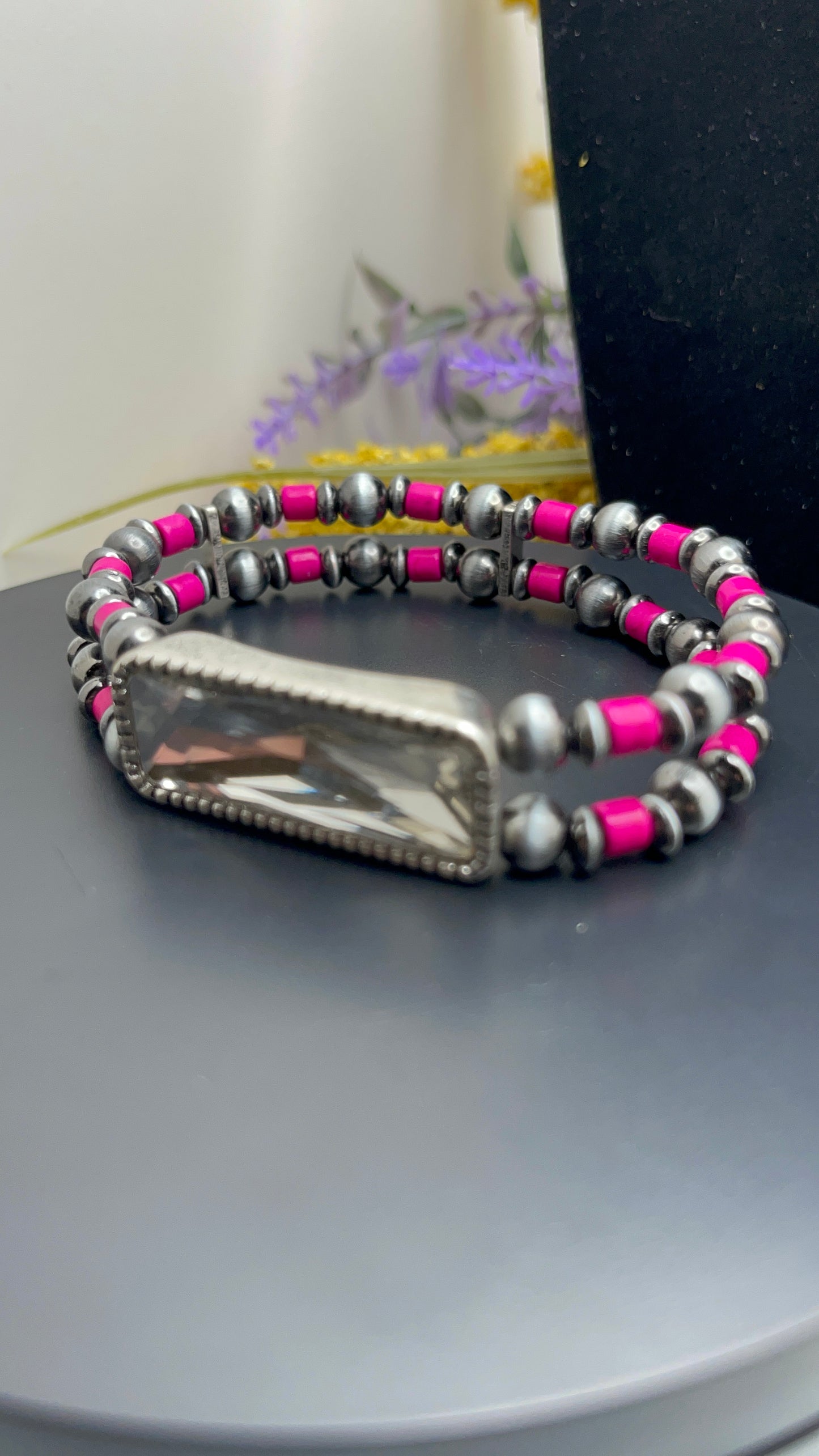Stretch Crystal Pink