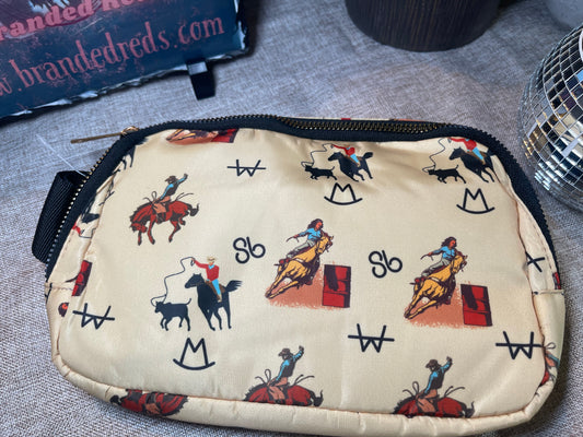 Vintage Western Crossbody Bag