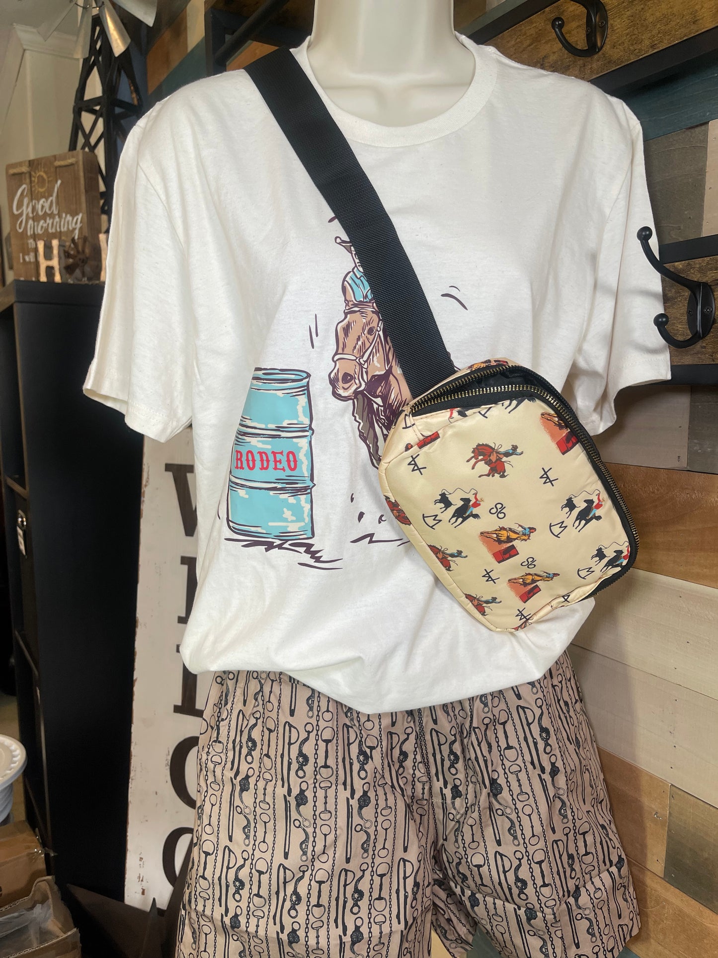Vintage Western Crossbody Bag