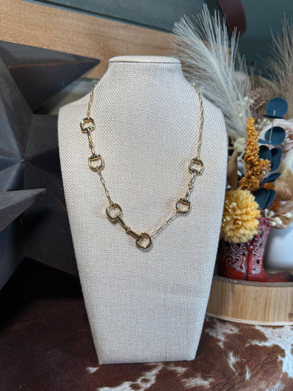 Golden Reins Snaffle Bit
