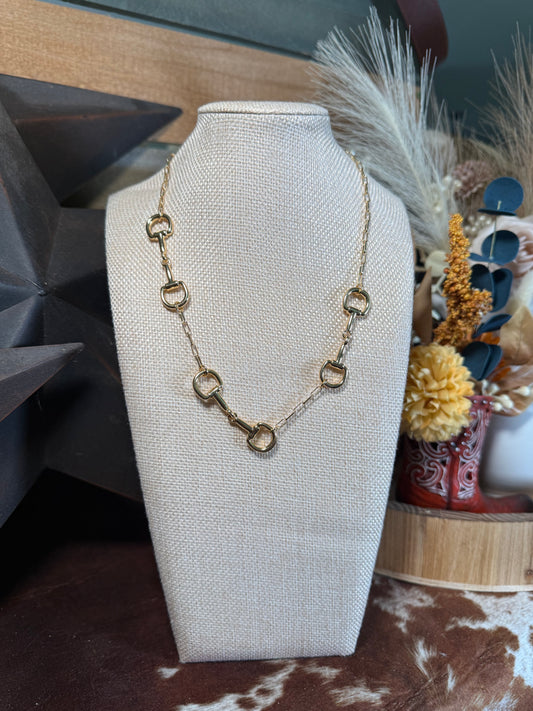 Golden Reins Snaffle Bit