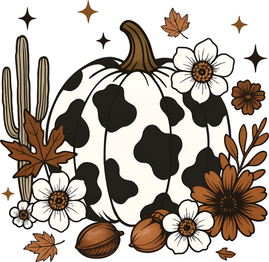 Cowhide & Cactus Fall Graphic Tee