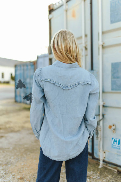 Rowdy Ruffles Denim