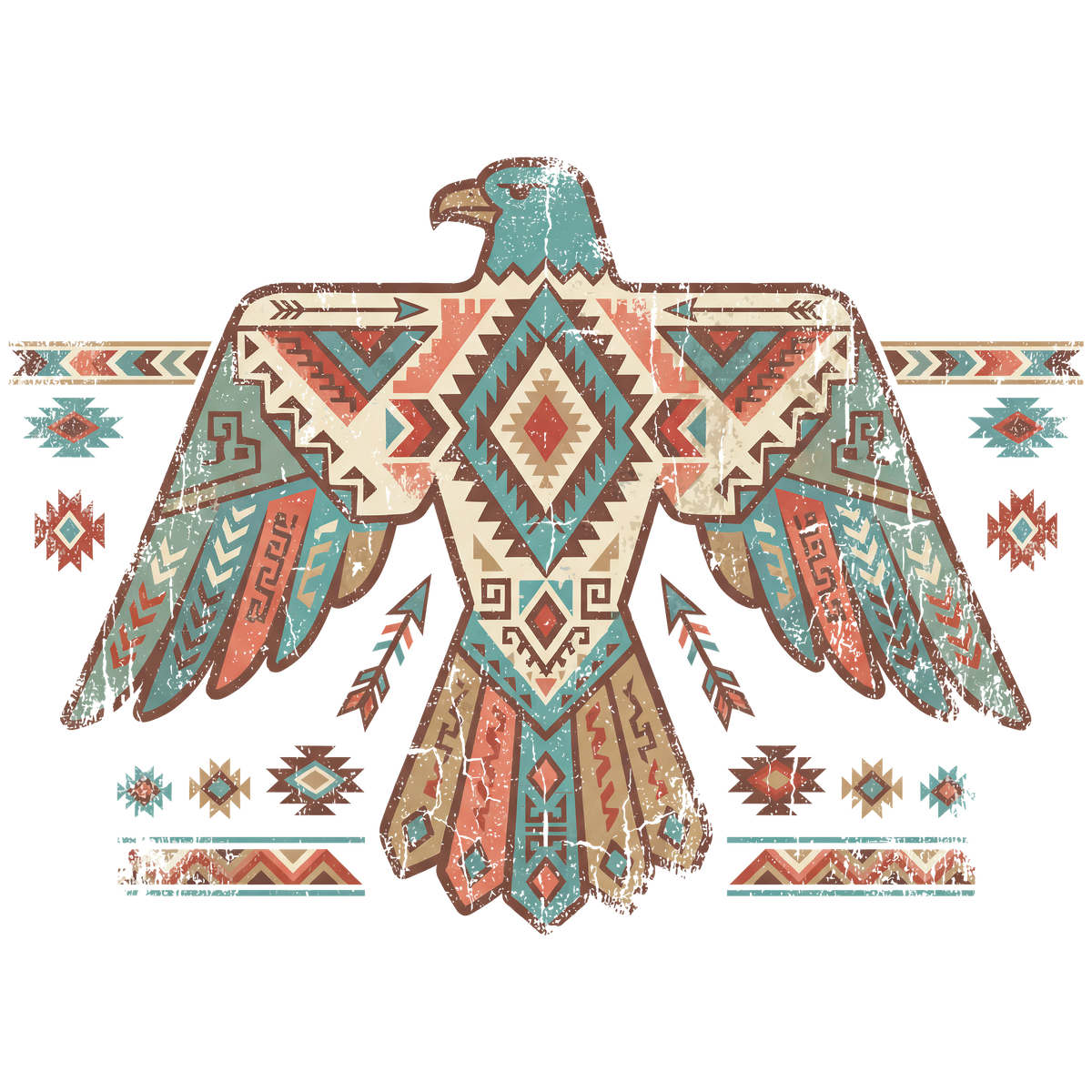 Desert Thunderbird Western Graphic Tee