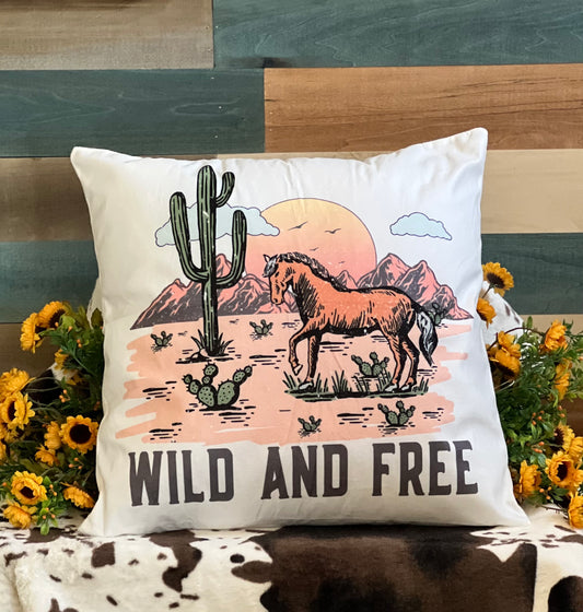 Wild -n- Free - Decorative Pillow