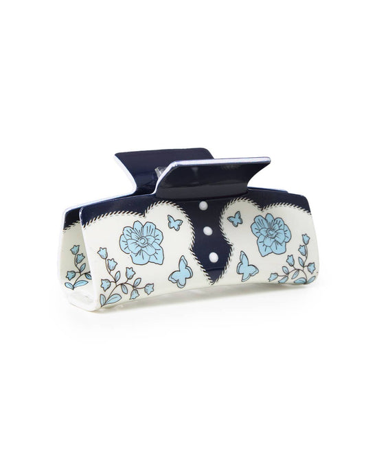 Western Shirt Claw Clip