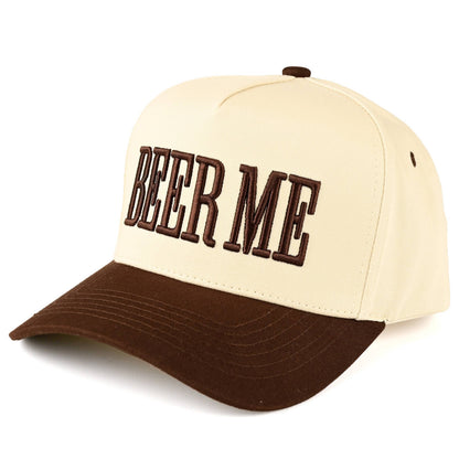 Beer Me Embroidered Trucker Cap