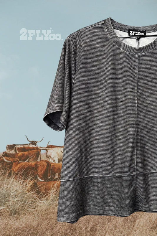 Dusty Trails Waffle Top