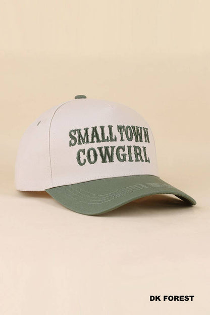 Small Town Cowgirl Cap