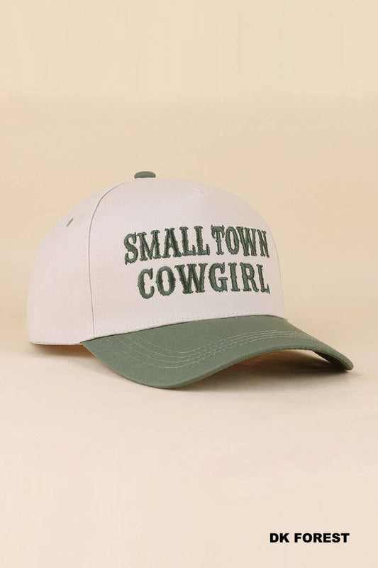 Small Town Cowgirl Cap