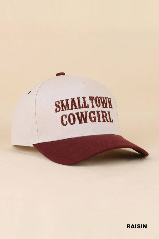 Small Town Cowgirl Cap