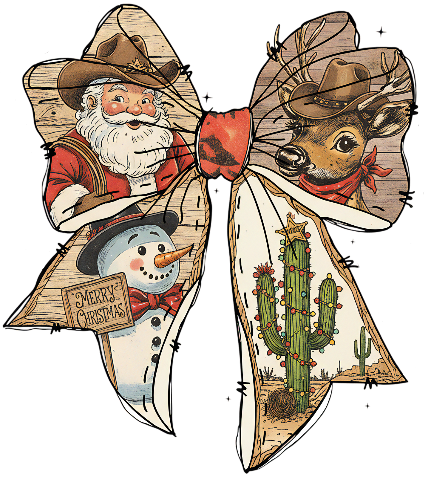 Vintage Christmas Bow