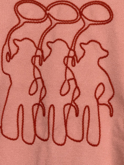Three Amigos Pink Sweater